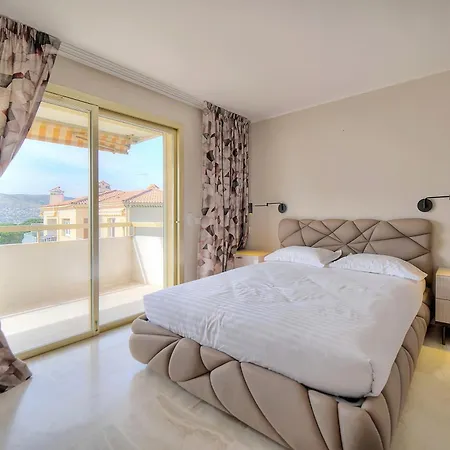 Lägenhet Serenity By The Sea 180 Degrees Sea View And Pool Cannes